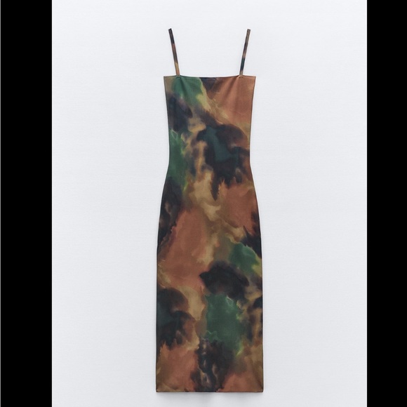 PRINTED KNIT DRESS - Picture 13 of 16